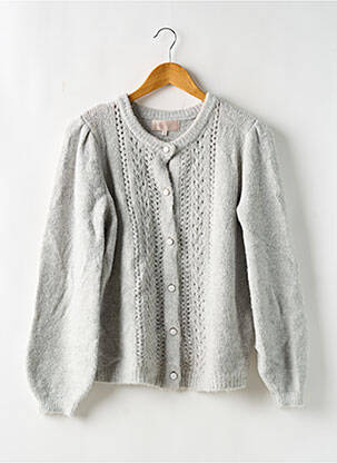 Gilet manches longues gris IN APRIL 1986 pour femme