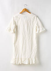 Robe courte blanc 100JANE pour femme seconde vue