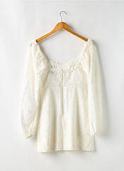 Robe courte blanc BOOHOO pour femme seconde vue