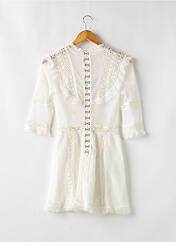 Robe courte blanc FOR LOVE & LEMONS pour femme seconde vue