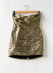 Robe courte or FOR LOVE & LEMONS pour femme seconde vue