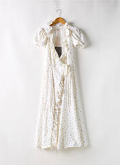 Robe mi-longue blanc HOUSE OF CB LONDON pour femme seconde vue
