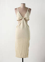 Robe pull beige BOOHOO pour femme seconde vue