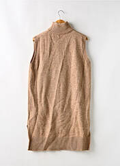 Robe pull beige SANS MARQUE pour femme seconde vue