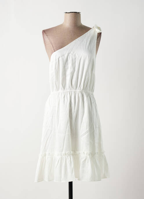 Robe courte sans manche sans manche blanc MOLLY BRACKEN femme