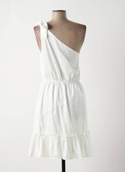Robe courte sans manche sans manche blanc MOLLY BRACKEN femme