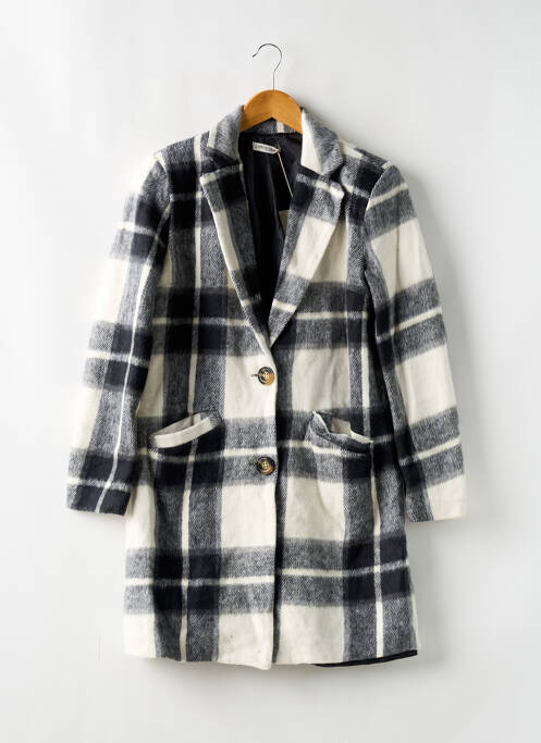 Manteau long noir L'ATELIER DE MILA pour femme