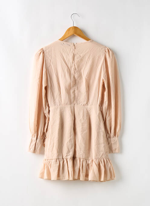 Robe courte beige BOOHOO pour femme