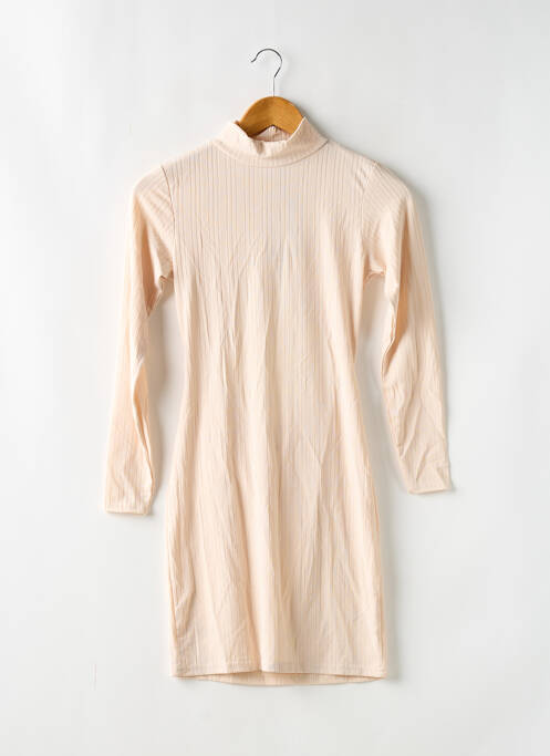 Robe courte beige BOOHOO pour femme