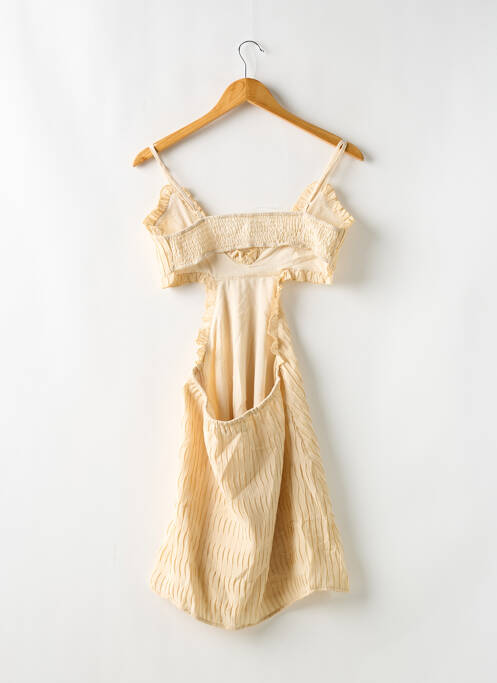 Robe courte beige NASTY GAL pour femme