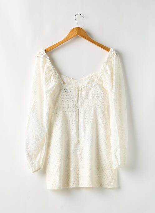 Robe courte blanc BOOHOO pour femme