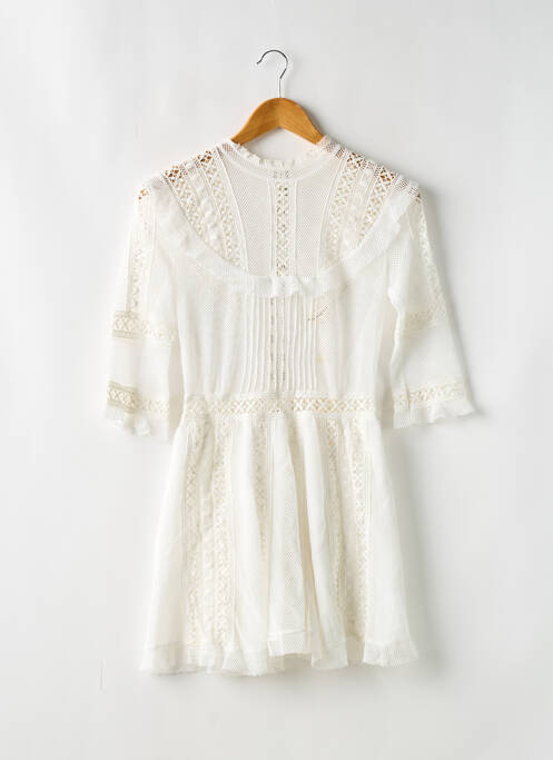 Robe courte blanc FOR LOVE & LEMONS pour femme