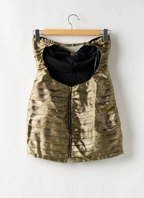 Robe courte or FOR LOVE & LEMONS pour femme