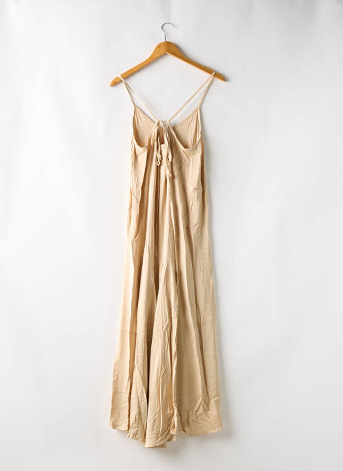 Robe longue beige REIKO pour femme