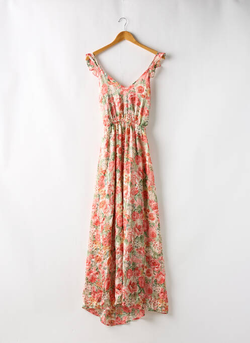 Robe longue rose PEACE N'LOVE pour femme
