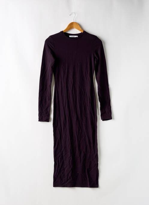Robe longue violet NA-KD pour femme