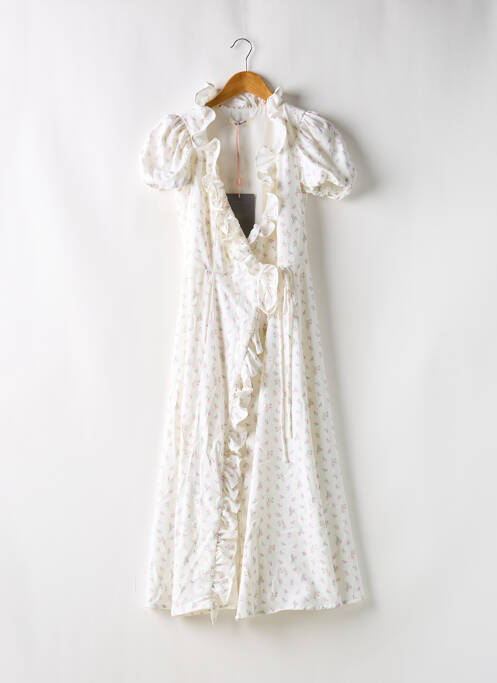 Robe mi-longue blanc HOUSE OF CB LONDON pour femme