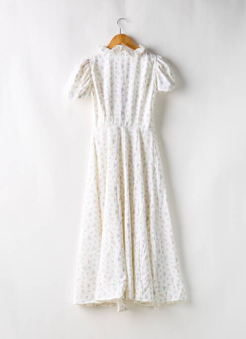 Robe mi-longue blanc HOUSE OF CB LONDON pour femme