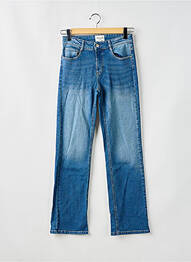 Jeans coupe droite stretch taille normale bleu MAISON 123 femme