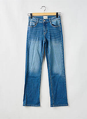 Jeans coupe droite stretch taille normale bleu MAISON 123 femme