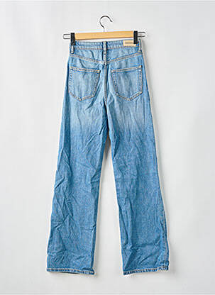 Jeans coupe large  taille haute bleu CLOCKHOUSE femme