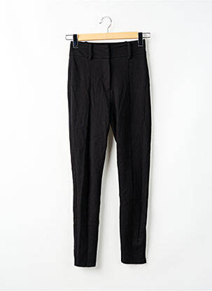 Pantalon slim skinny taille haute noir MAJORELLE femme