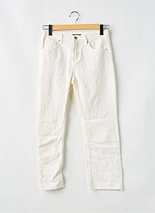Jeans coupe droite taille haute taille haute blanc PARFOIS femme