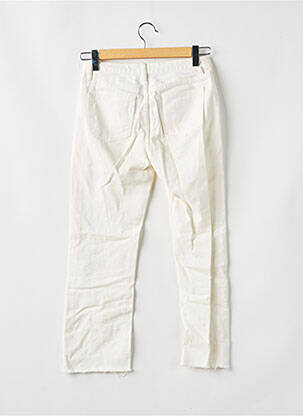 Jeans coupe droite taille haute taille haute blanc PARFOIS femme