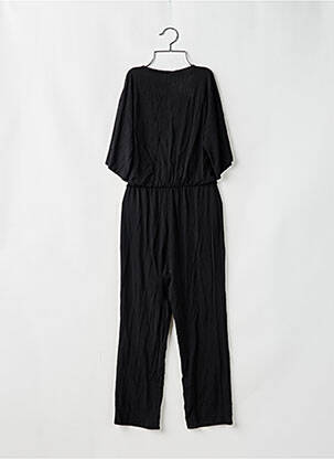 Combi-pantalon col cache-coeur manches courtes noir LIU JO femme