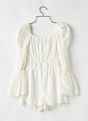 Combishort blanc BOOHOO pour femme seconde vue