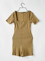 Combishort vert NASTY GAL pour femme seconde vue