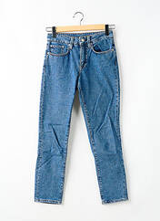 Jeans coupe droite bleu REIKO pour femme seconde vue