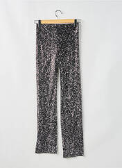 Pantalon flare noir BROWNIE pour femme seconde vue