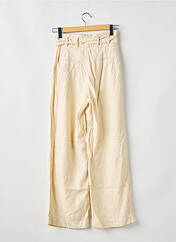 Pantalon large beige REIKO pour femme seconde vue