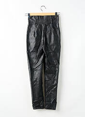 Pantalon slim noir BOOHOO pour femme seconde vue