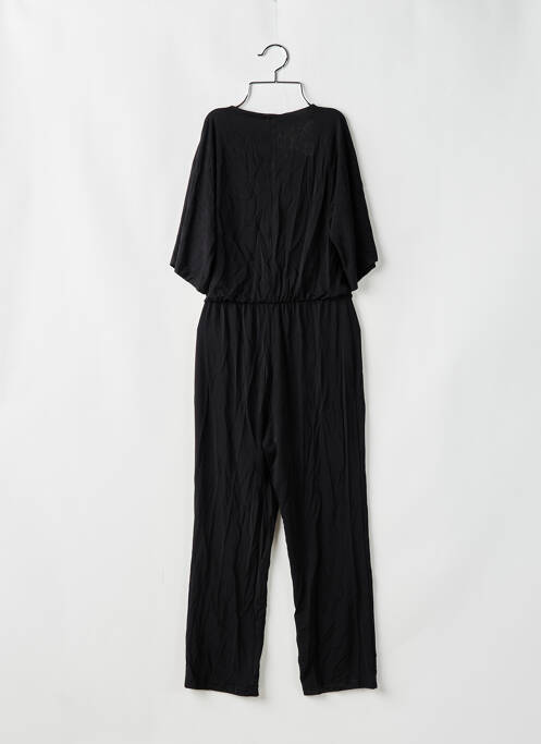 Combi-pantalon col cache-coeur manches courtes noir LIU JO femme