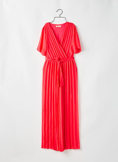 Combi-pantalon rouge LATINO pour femme