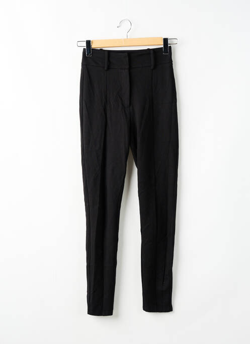 Pantalon slim noir MAJORELLE pour femme