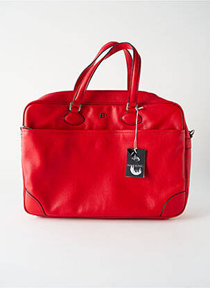 Sac rouge PATRICK BLANC pour femme