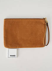 Pochette beige POURCHET pour femme seconde vue