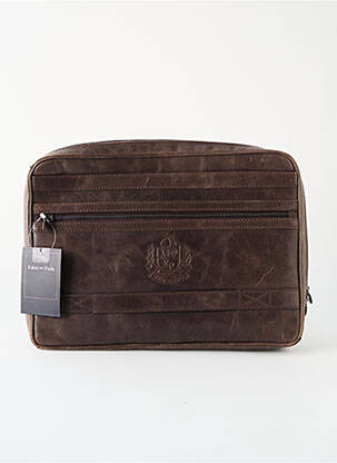 Pochette marron EDEN PARK pour homme