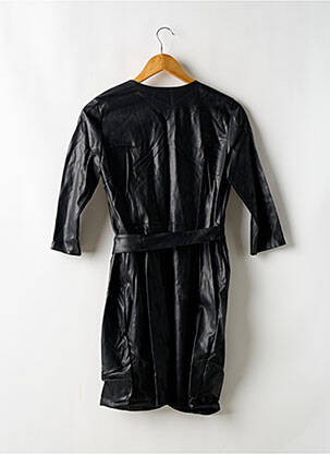 Robe courte manches 3/4 manches 3/4 noir LENNY B femme