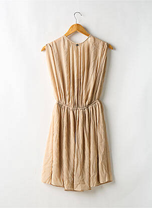 Robe courte manches courtes manches courtes beige LIU JO femme