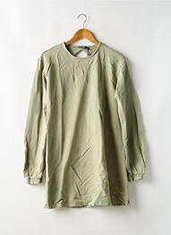 Robe courte manches longues manches longues vert NASTY GAL femme