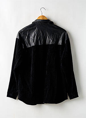 Chemisier coupe droite manches longues noir NASTY GAL femme