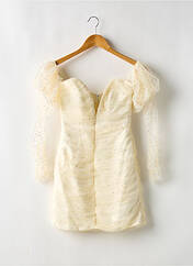 Robe courte beige HOUSE OF CB LONDON pour femme seconde vue