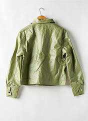 Veste simili cuir vert NASTY GAL pour femme seconde vue