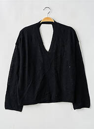 Pull col v manches longues noir KARMA KOMA femme