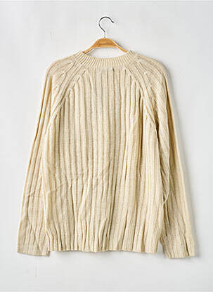 Pull resserrée sur le bas manches longues beige NASTY GAL femme