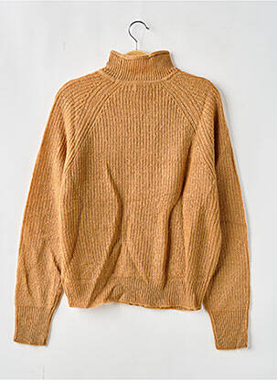 Pull maille souple et aérée manches longues marron NASTY GAL femme